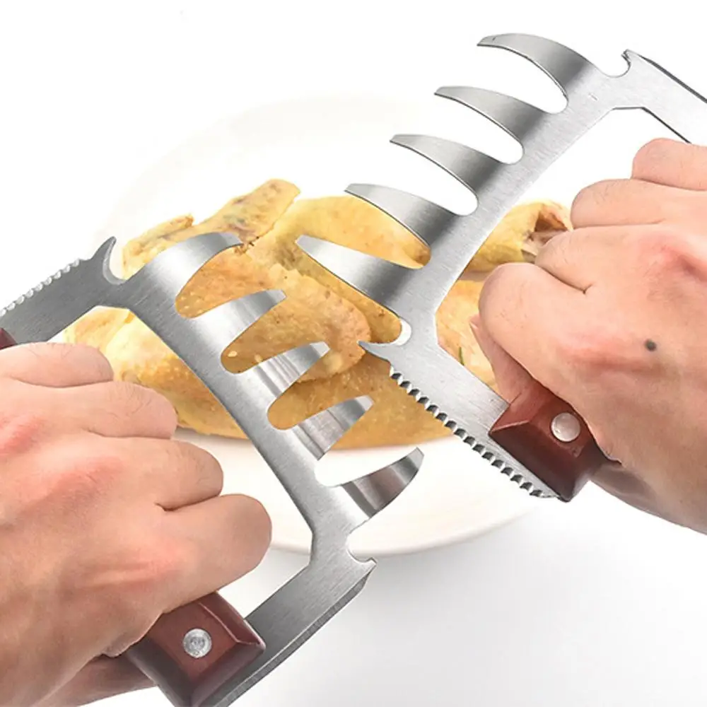 Гриль для барбекю мяса когтей измельчитель курицы ручной обработка свинины