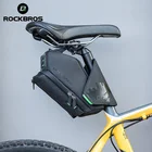 Велосипедная сумка ROCKBROS, водонепроницаемая седло для горных велосипедов, с карманом для бутылки для воды, подседельный мешок