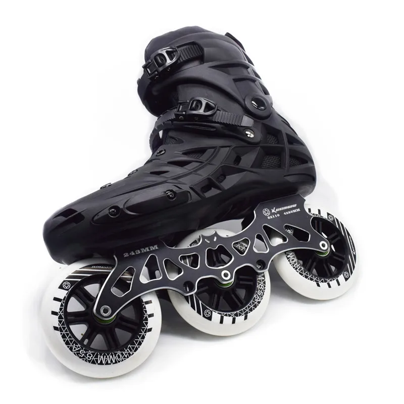 Роликовые коньки для взрослых 3x110 мм с подшипником из сплава ЧПУ 7075|inline speed skates|speed