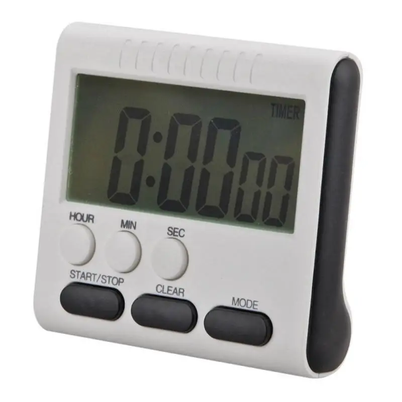 

Kitchen Timer Multifunction LCD Digital Cooking Count-Down Up Clock Reminder Study Household Baking Battery Powered Alarm Tool