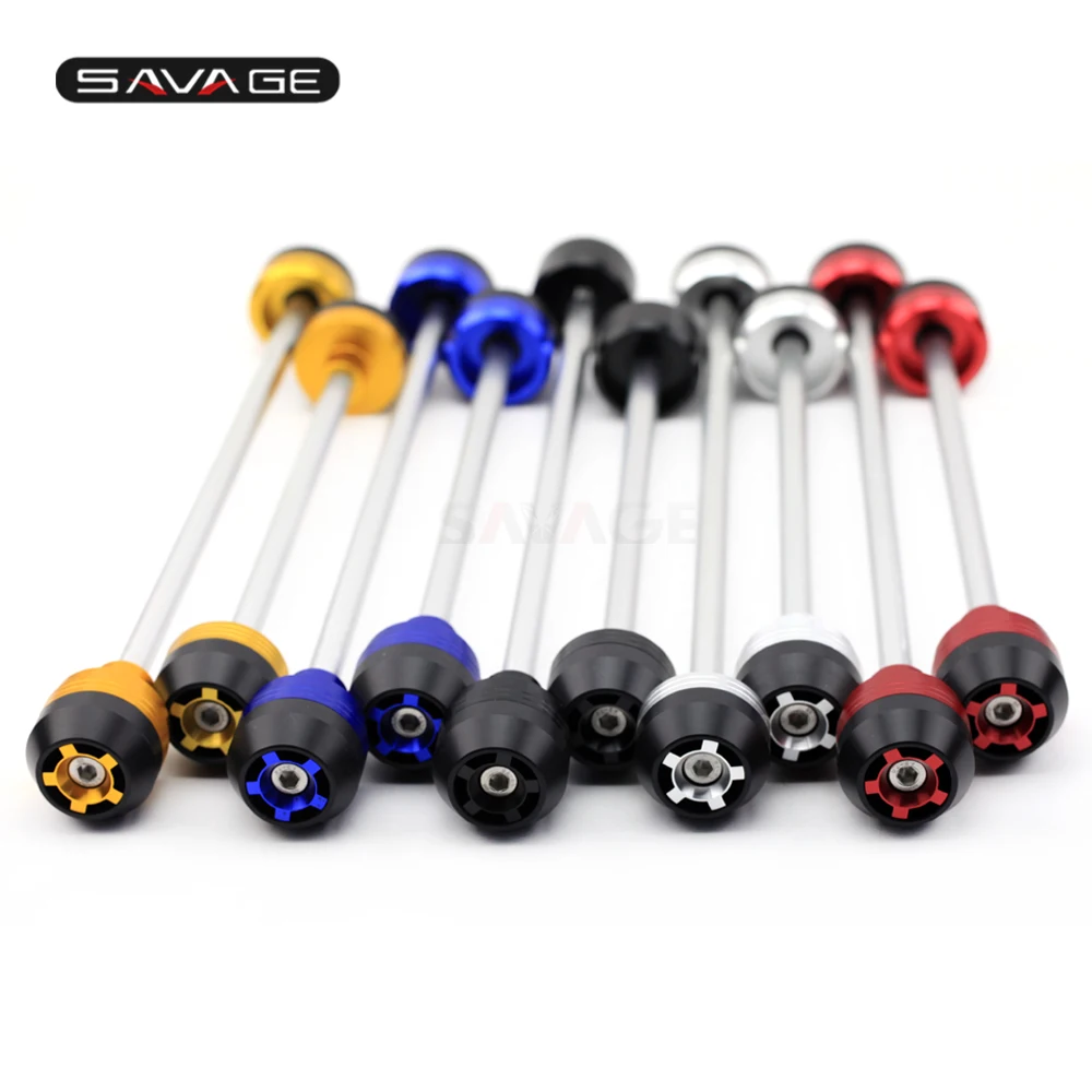 Передняя Задняя ось вилка крушение ползунки колеса протектор для Aprilia SMV Dorsoduro 750