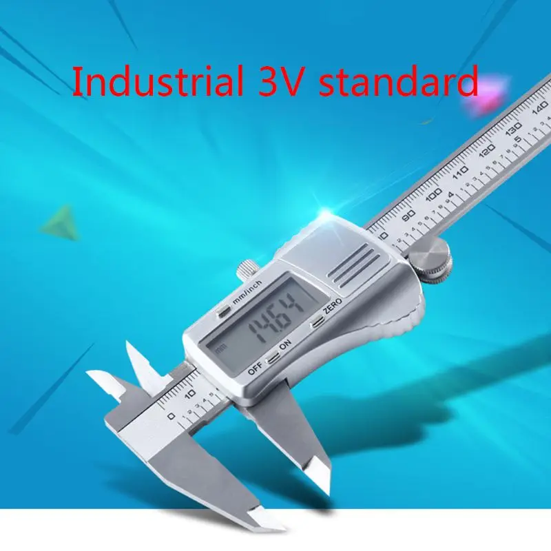 

0-150/200/300mm digital calipers Stainless Steel Electronic Digital Vernier Caliper Metal Micrometer Measuring Tool