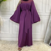 eid satin abaya turkey muslim fashion hijab dress abayas for women dubai evening dresses indian islamic clothing moroccan kaftan