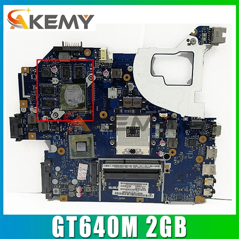 

For Acer aspire V3-571 V3-571G E1-571G Laptop Motherboard HM77 DDR3 NBRZP11001 Q5WVH LA-7912P GT640M 2GB Test OK Mainboard