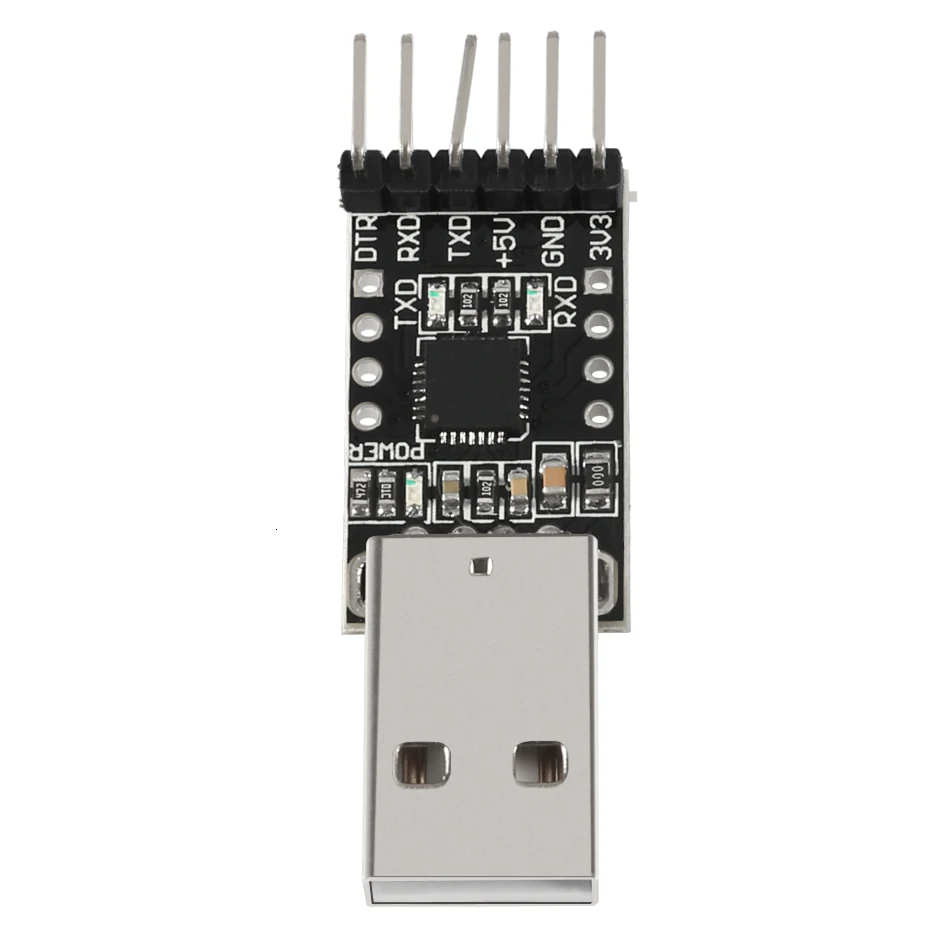 CP2102 USB 2 0 к TTL UART модуль 1 шт. 6-контактный последовательный преобразователь STC