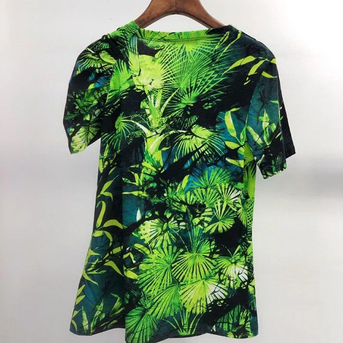 

2021 Green Crop Top T-Shirt Female Solid Short Sleeve T-shirts Women Slim Short Sport Femme T-Shirt Diagonal collar Blusas Mujer