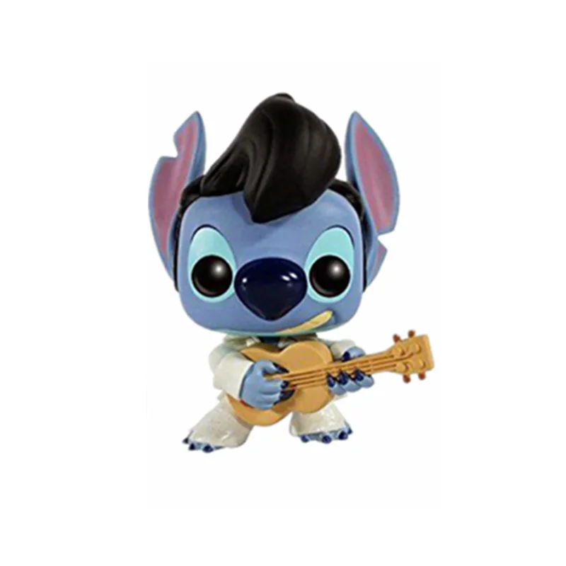 

Hot Topic ELVIS STITCH Vinyl Dolls Action & Figures Model Toys Collection Children Favor Birthday Gift