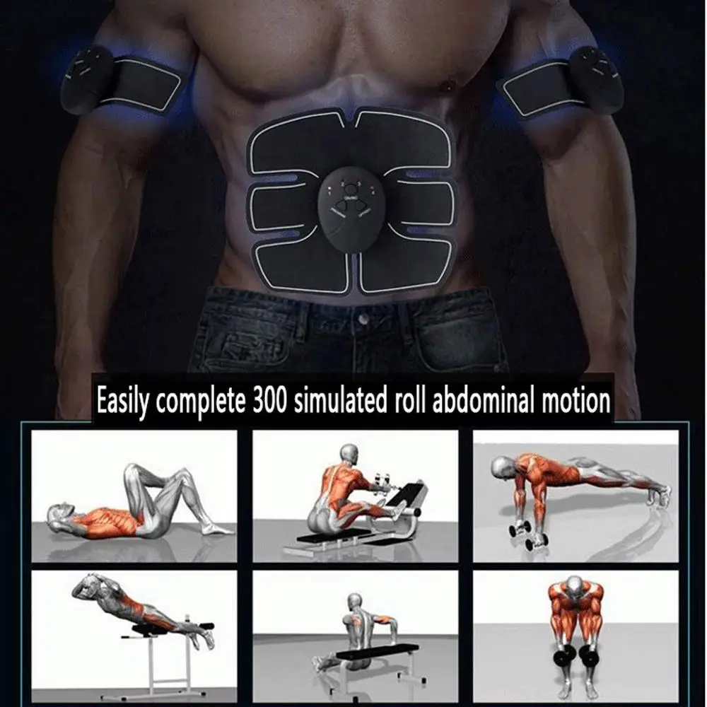 Перезаряжаемое беспроводное устройство для стимуляции мышц тренажер похудения