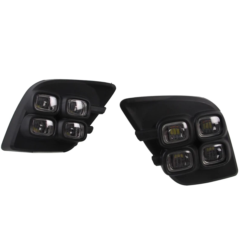 

TOP -2Pcs for Toyota Hilux with Two-Way Function 2015-2016 LED Daytime Running Light
