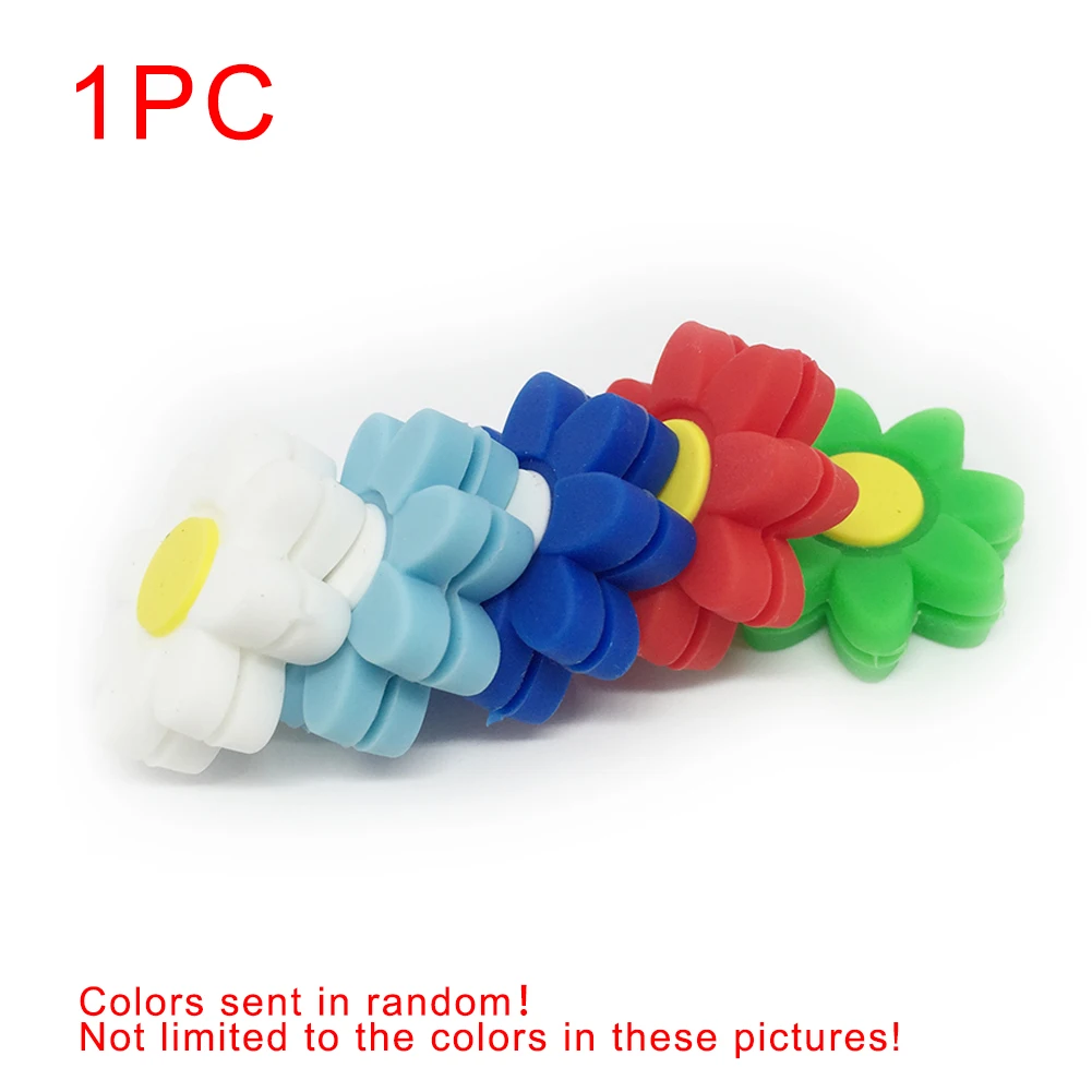 

Sports Tennis Shock Absorber Flower Cute Silicon Double-faced Mini Outdoor Cartoon Fun Perfect Gift Tennis Vibration Dampener