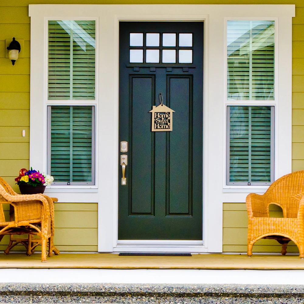 Новинка 10 шт. декоративная деревянная настенная подвесная табличка для дома