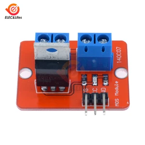 1Pcs 0-24V Top Mosfet Button IRF520 MOS Driver Module For Arduino MCU ARM For Raspberry pi