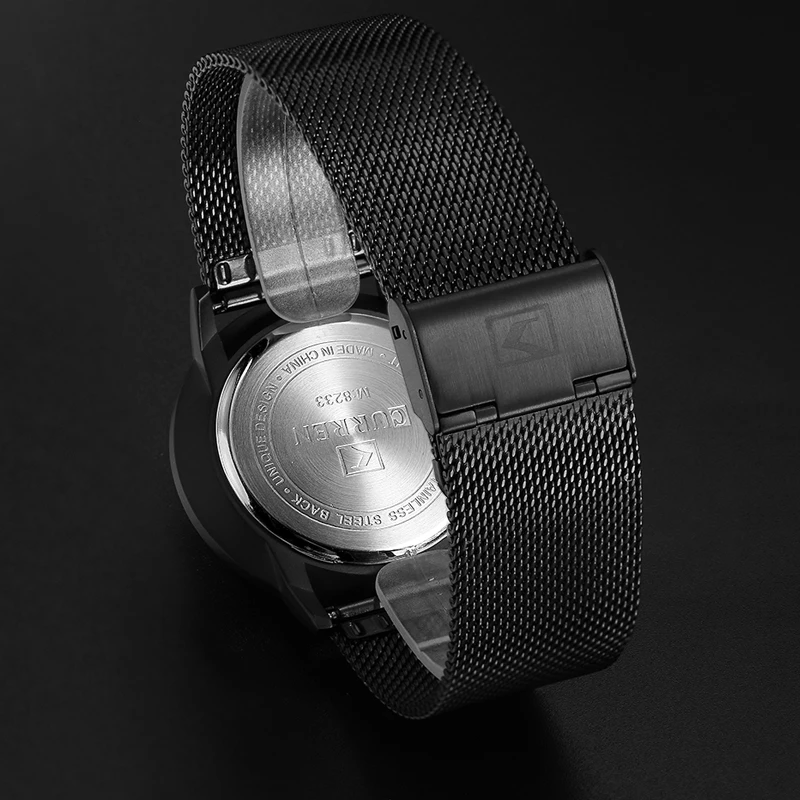 

CURREN Top luxury brand watches for men stainless steel mesh bracelet Quartz-watch dial Ultra thin clock man relogio masculino