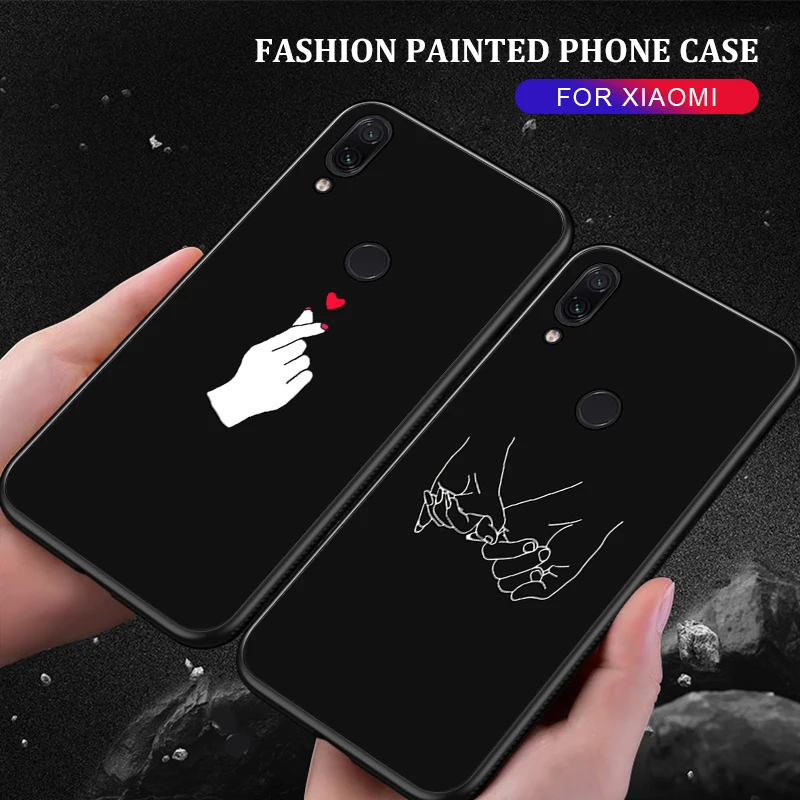 Silicon Soft TPU Matte Case For Xiaomi Redmi K20 Pro Note 7 6 5 Plus 7A 6A 5A 4X S2 Pattern Cover Shell |