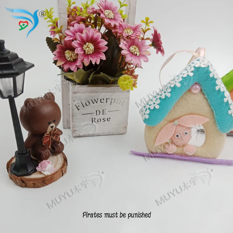 Кролик Домик DIY новая деревянная форма вырубки для скрапбукинга Thickness-15.8mm/Muyu/YT0678
