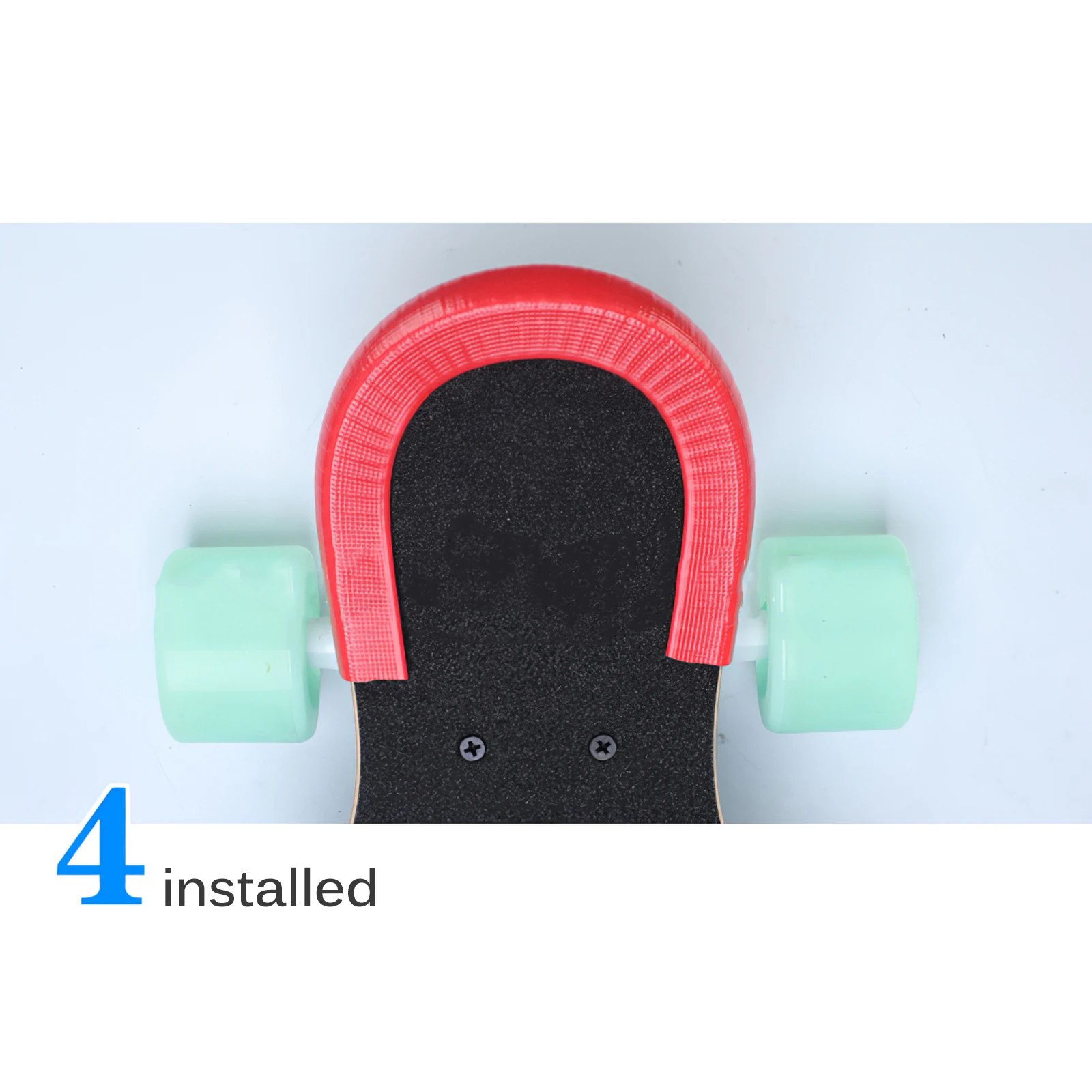 2Pcs Universal Skateboard Deck Guard Protector U-Channel Design Edge Bump Bumper Cover Longboard Anticollision Rubber Seal Strip | Спорт и