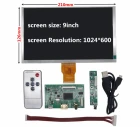 9-дюймовый 1024*600 экран дисплей ЖК-монитор драйвер платы управления аудио HDMI-Совместимость с Lattepanda,Raspberry Pi Banana Pi
