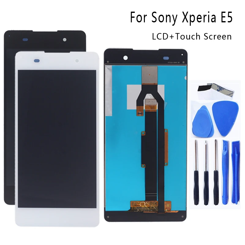 

5.0" For Sony Xperia E5 LCD Display Touch Screen Digitizer Assembly replacement For Sony Xperia E5 F3311 F3313 Phone Repair kit