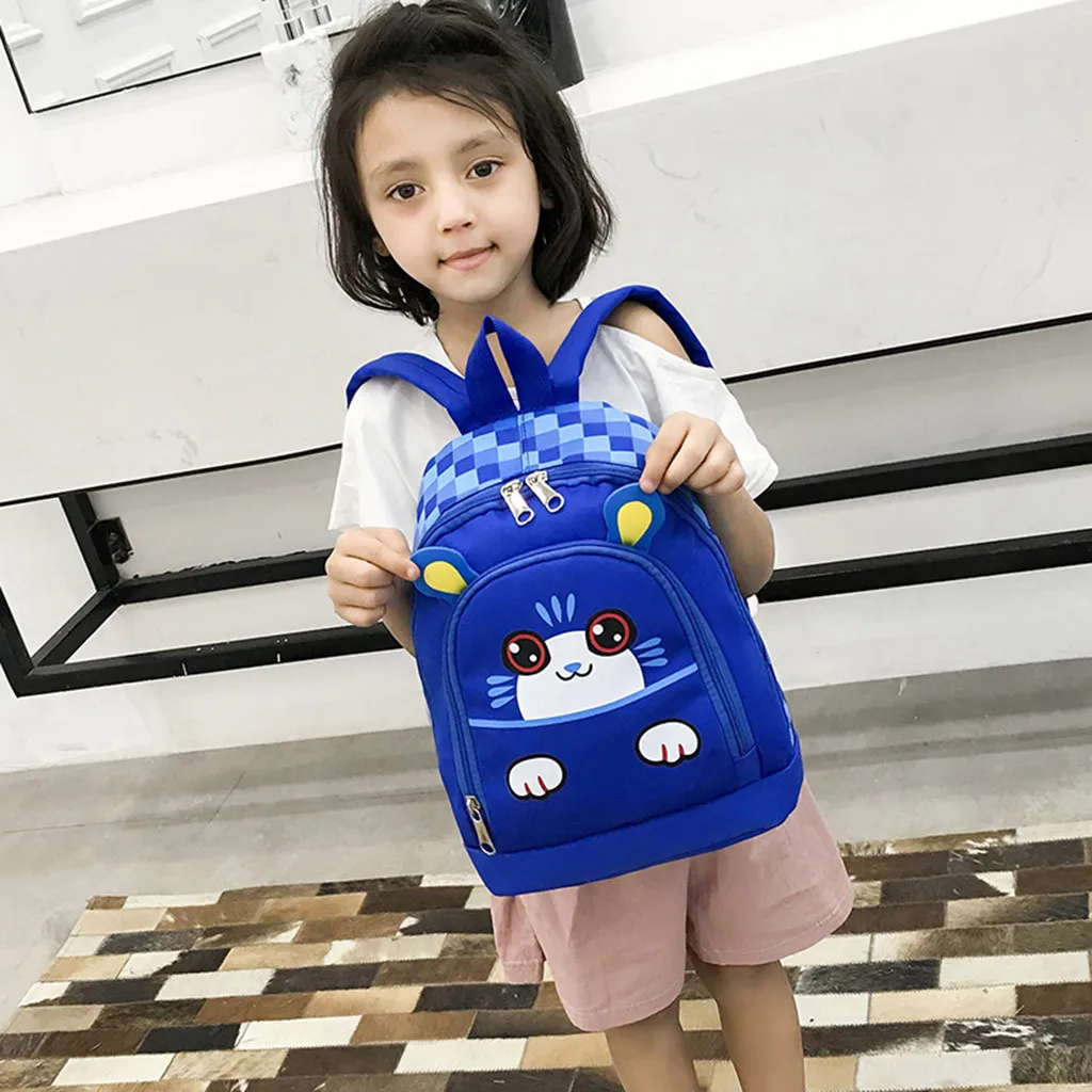 Школьные ранцы для мальчиков и девочек детский рюкзак с мультипликационным