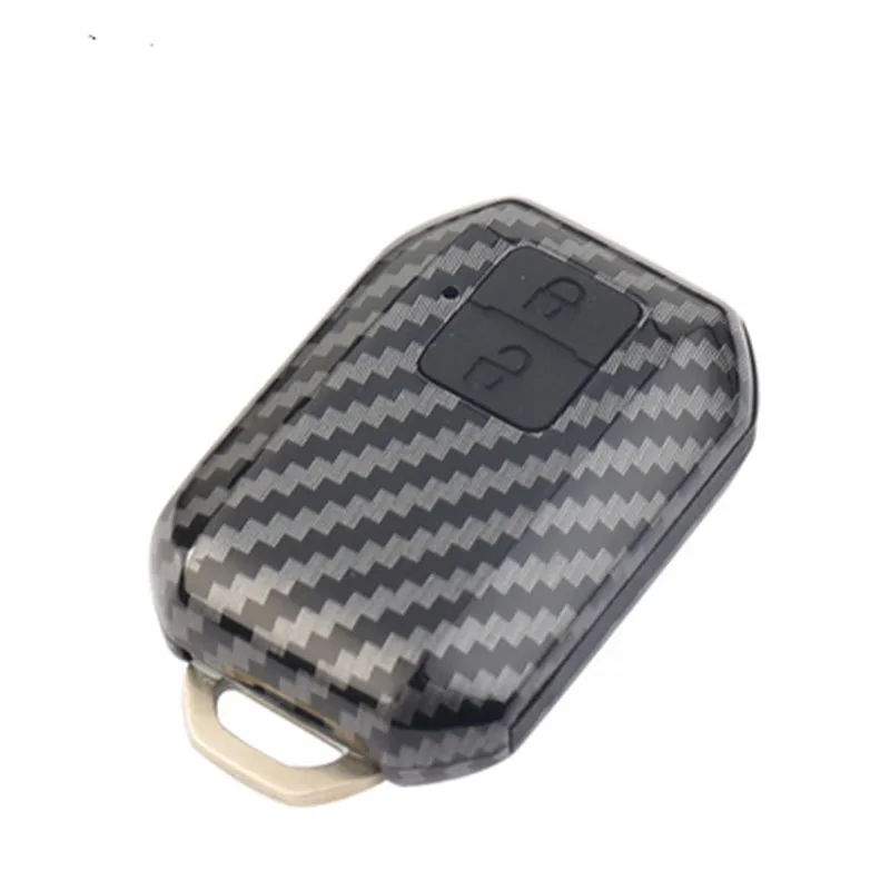 Carbon silicone Car Remote Key Fob Shell Cover Case For Suzuki Vitara Swift Ignis Kizashi SX4 Baleno Ertiga 2016 2017 2018 2019 |