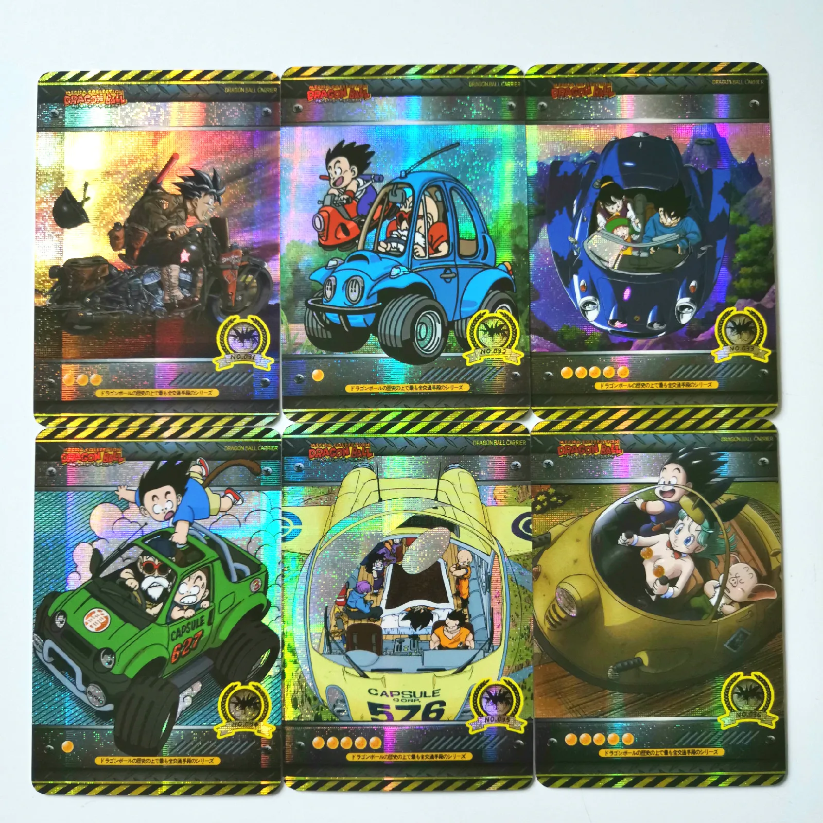 

18pcs/set Super Dragon Ball Z Vehicle Heroes Battle Card Ultra Instinct Goku Vegeta Game Collection Cards