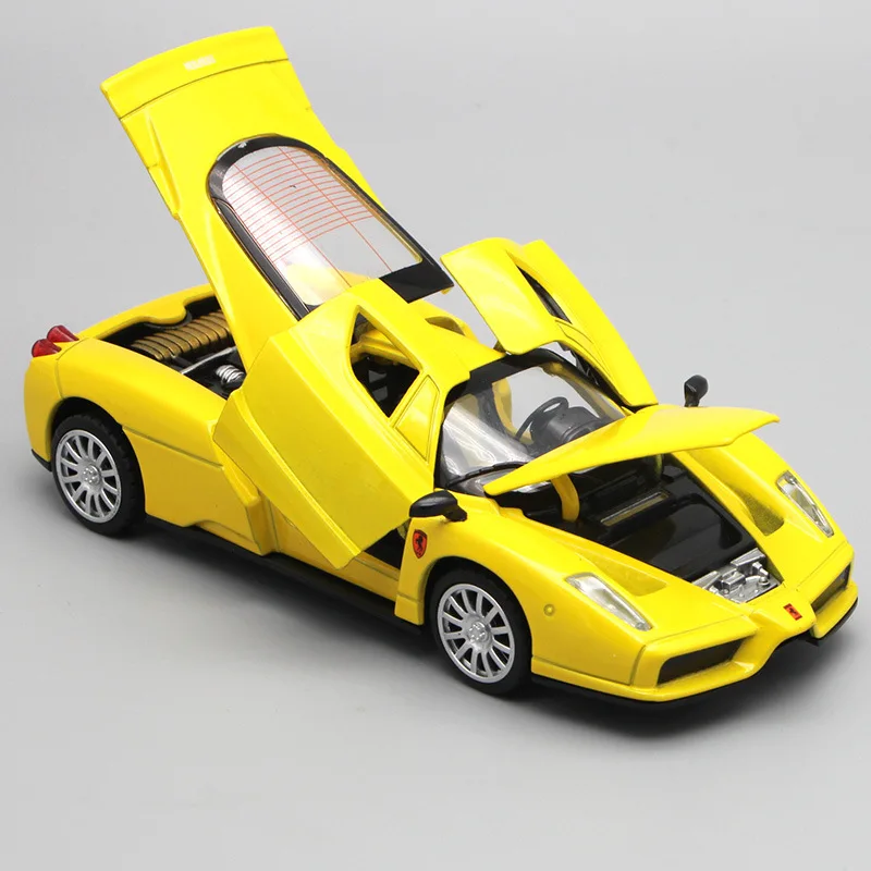 1:32 высокая симуляция супер Enzo сплав модель автомобиля звук и светильник
