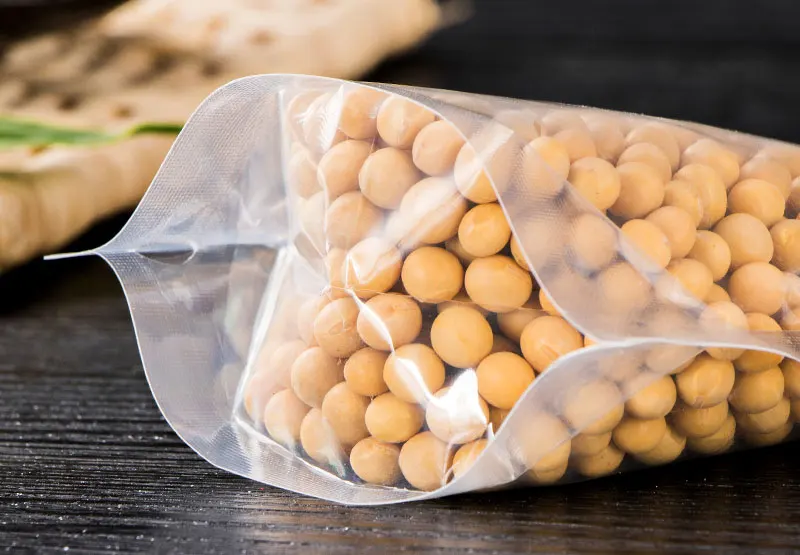 100 шт ПЭТ прозрачные пластиковые пакеты с замком-молнией Ziplock стоьте вверх еда Специи порошок упаковка мешок прозрачный