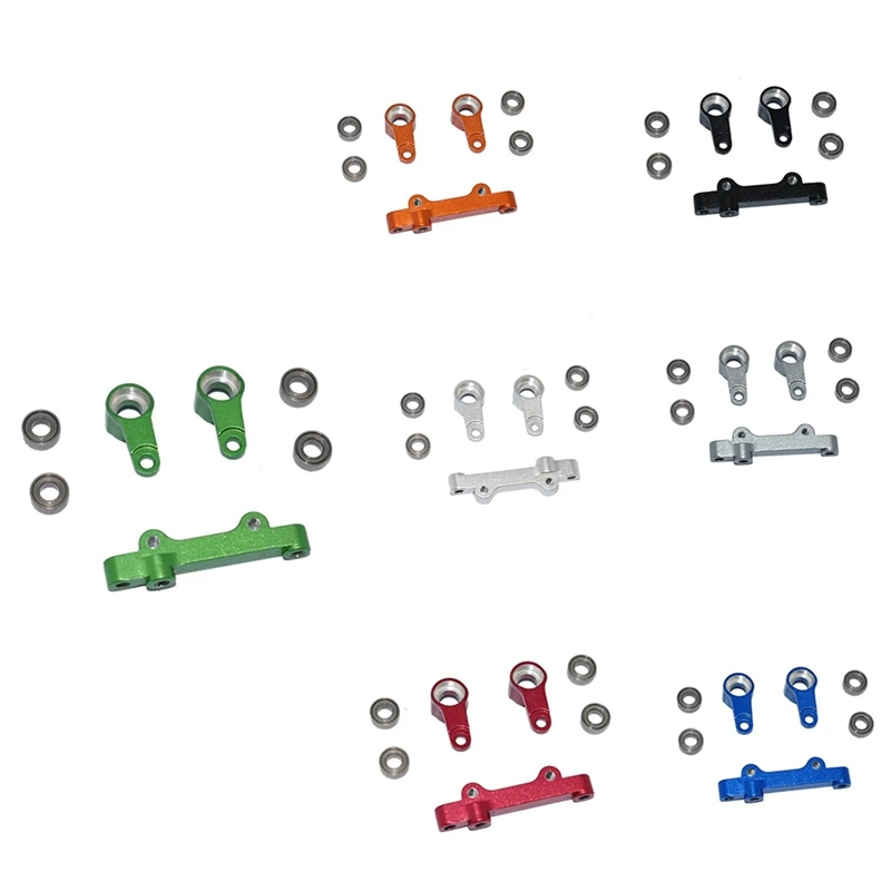 

Metal Steering Group Assembly Set for LOSI 1/18 Mini-T 2.0 2WD Stadium Truck RC Car Upgrades Parts