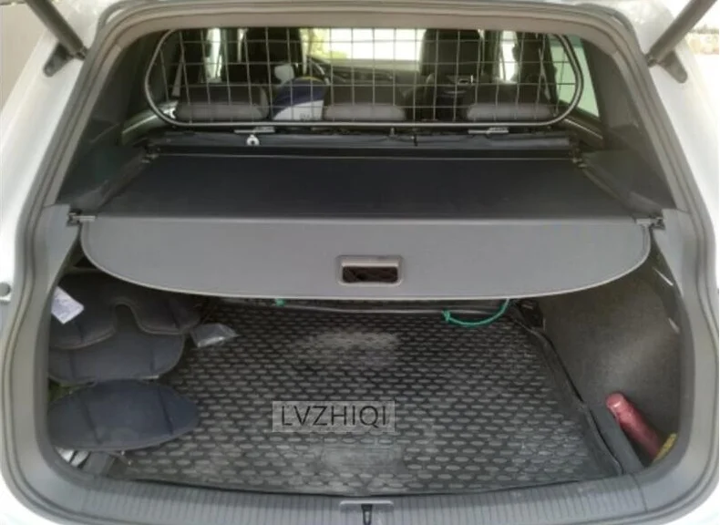 Задняя крышка груза для Volkswagen VW Tiguan 2017 2018 2019 2020 защитный экран багажника козырек
