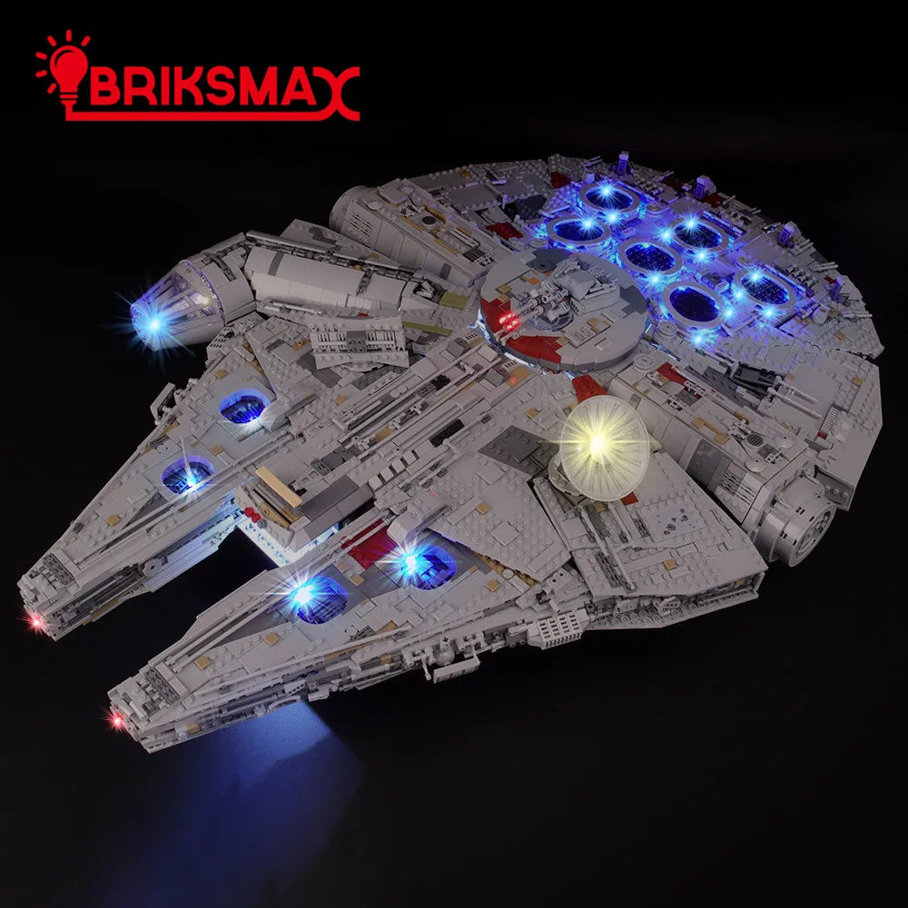 BriksMax светильник комплект для 75192 с изображением из Звездных войн Ultimate блоки ing