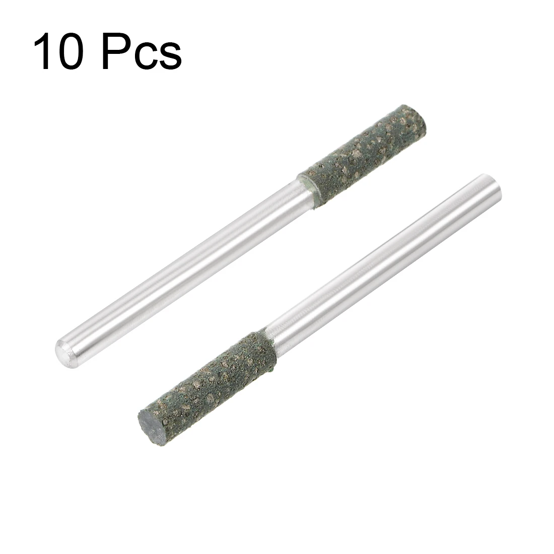

uxcell 3.5mm Rubber Mounted Points Cylinder Polishing Buffing Wheels with 1/8-inch Shank for Rotary Tools 10 Pcs