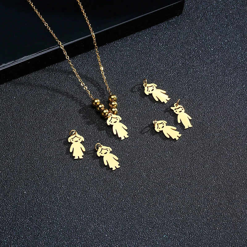 Заказное ожерелье с подвеской для мальчиков и девочек женское детское