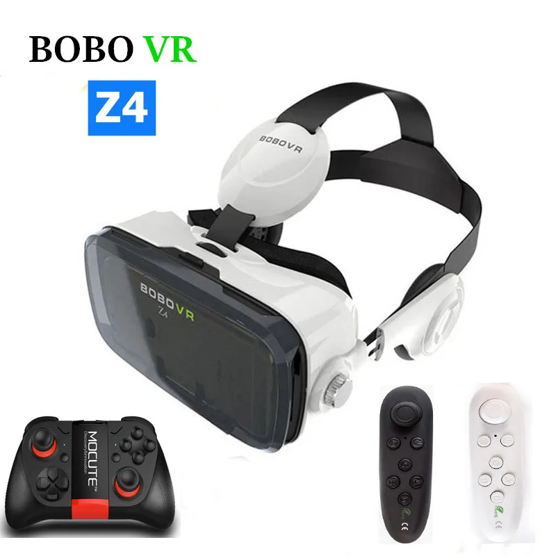 BOBOVR Z4 кожаный 3D картонный шлем виртуальной реальности VR очки гарнитура стерео BOBO
