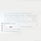 130 клавишкомплект, колпачок для клавиш с сублимационной печатью для механической клавиатуры Gk61 64 87 108