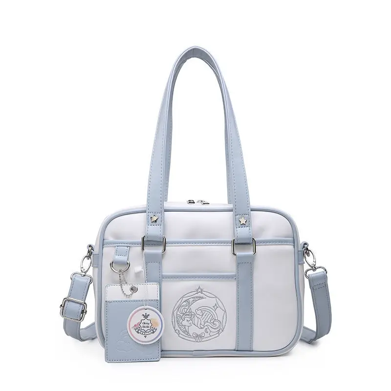 

JK Unicorn handbag uniform shoulder bag Pu women's bag simple casual messenger bag