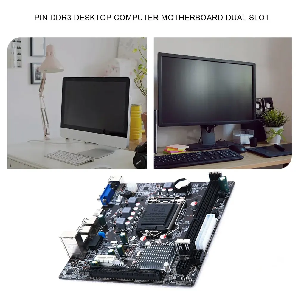 

H61-M LX3 PLUS R2.0 Desktop Motherboard H61 Socket LGA 1155 I3 I5 I7 DDR3 16G UATX UEFI BIOS Mainboard