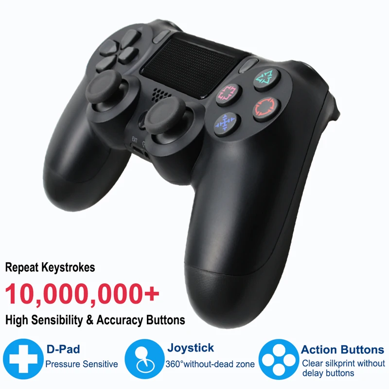 Bluetooth беспроводной/проводной джойстик для PS4 контроллер подходит для mando ps4 консоль для Playstation Dualshock 4 геймпад для PS3
