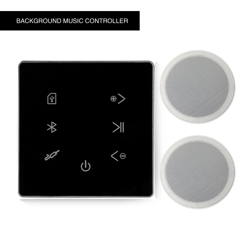 

M86 стерео звуковая карта плеер Смарт домашняя система фоновой музыки гарнитура bluetooth (настенный усилитель