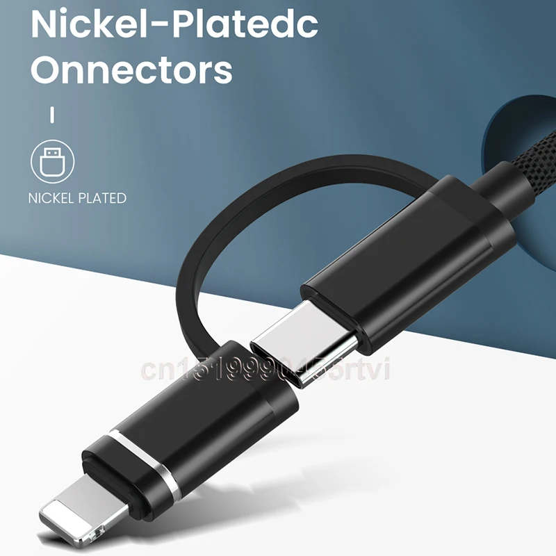 Кабель-адаптер OTG 2 в 1 с USB 3 0 на 8-Pin/Type C для iPhone 13 12 11 Pro Max iPad iOS и выше мыши камеры