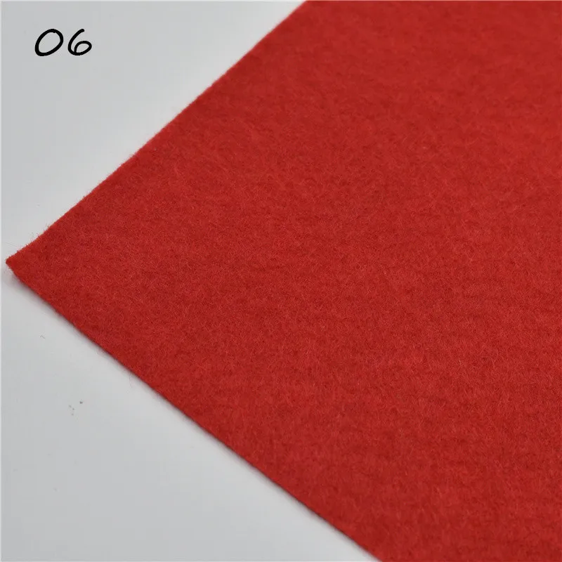 Felt 06 1 шт., ручная работа, фетровые цветы, ручная работа, для кукол, для валяния, шерсть 30/15 см, 60 цветов - Цвет: Felt 06