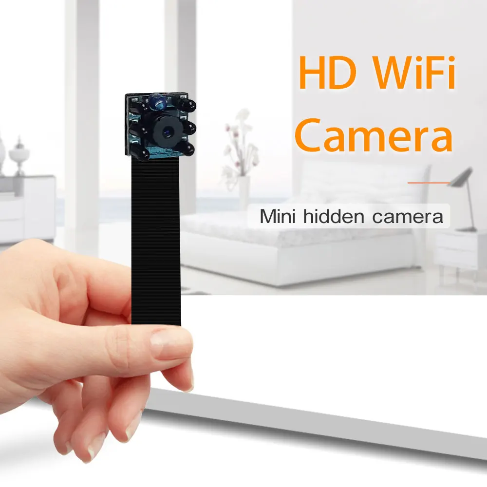 1080P Мини Wifi камера HD wifi P2P сигнализация Запись видео Обнаружение движения Дистанционное управление камера безопасности с ночным видением