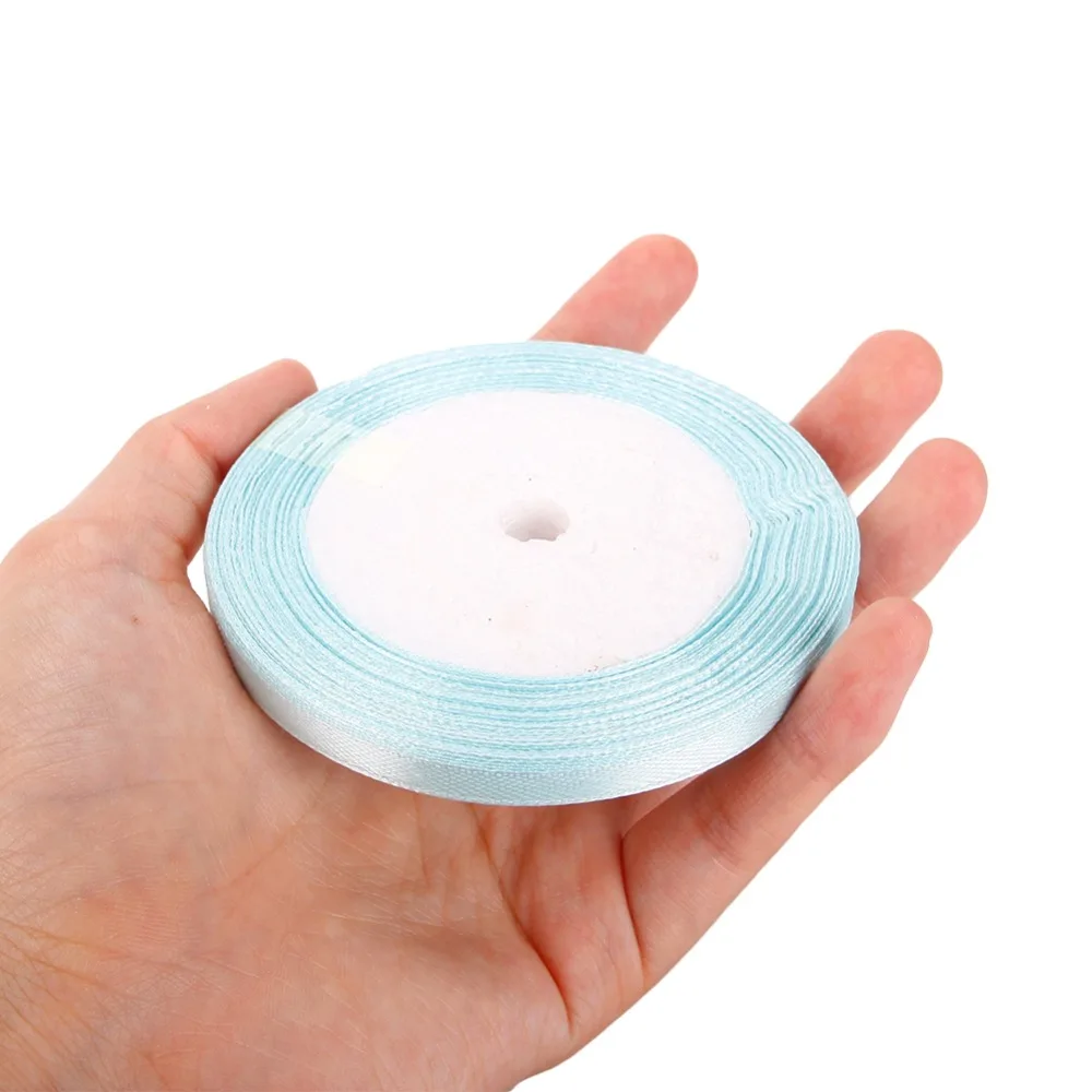 25 ярдов/рулон атласная лента оптовая продажа подарочная упаковка Рождественское