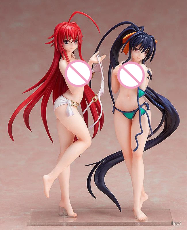 Аниме старшая школа DxD экшн-фигурки Rias Gremory Himejima Akeno сексуальные купальники Ver. 1/12