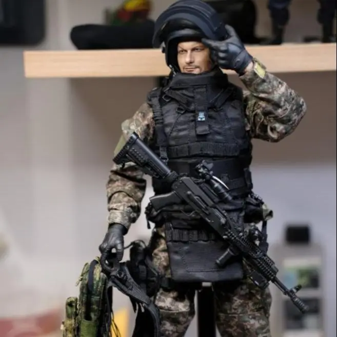 

DAMTOYS DAM 78058 1/6 Scale RUSSIAN SPETSNAZ MVD SOBR LYNX Male Soldier Action Figures for Collection