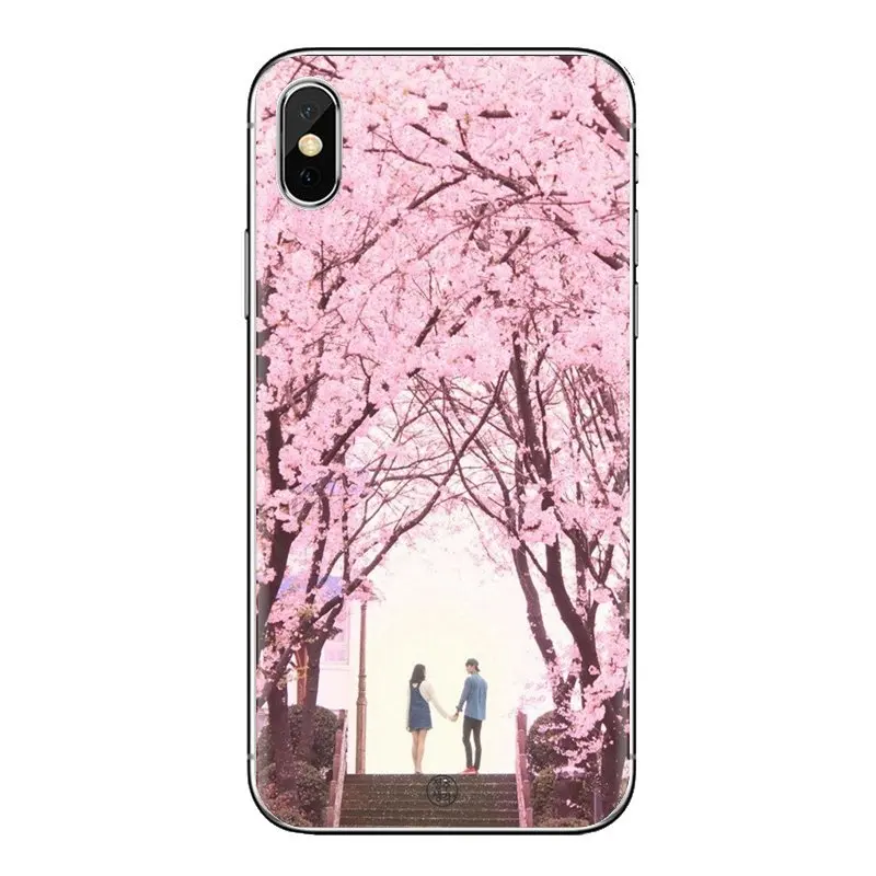 For Xiaomi Mi6 Mi 6 A1 Max Mix 2 5X 6X Redmi Note 5 5A 4X 4A A4 4 3 Plus Pro Cell Phone Case Cover Romantic Japan cherry blossom |