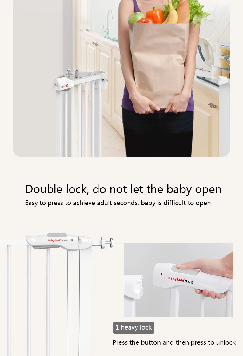 Babysafe Детская безопасность дверь лестница забор собака забор полюс детская забор изолирующая дверь