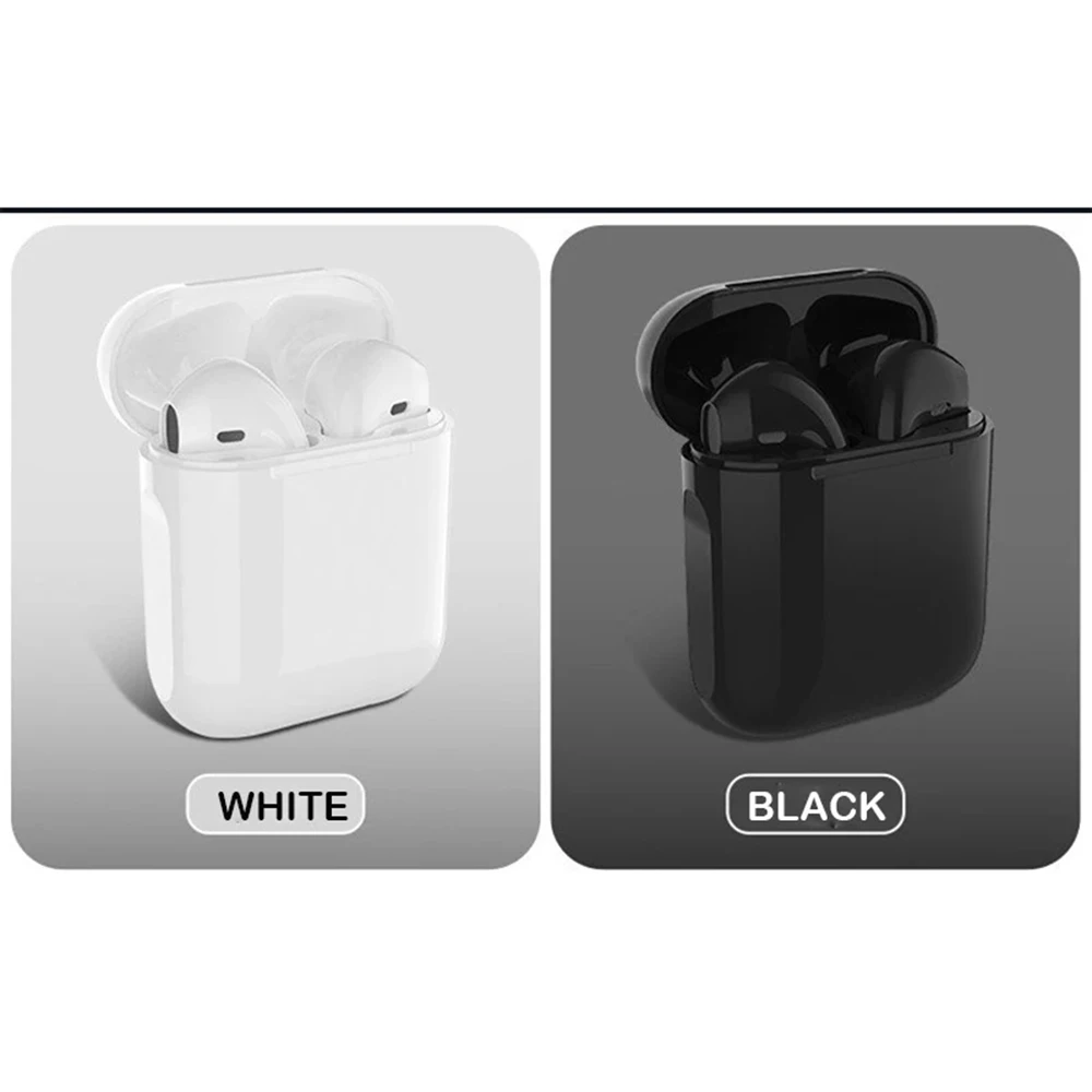 Беспроводные мини-наушники i12 TWS Bluetooth-наушники-вкладыши гарнитура наушники