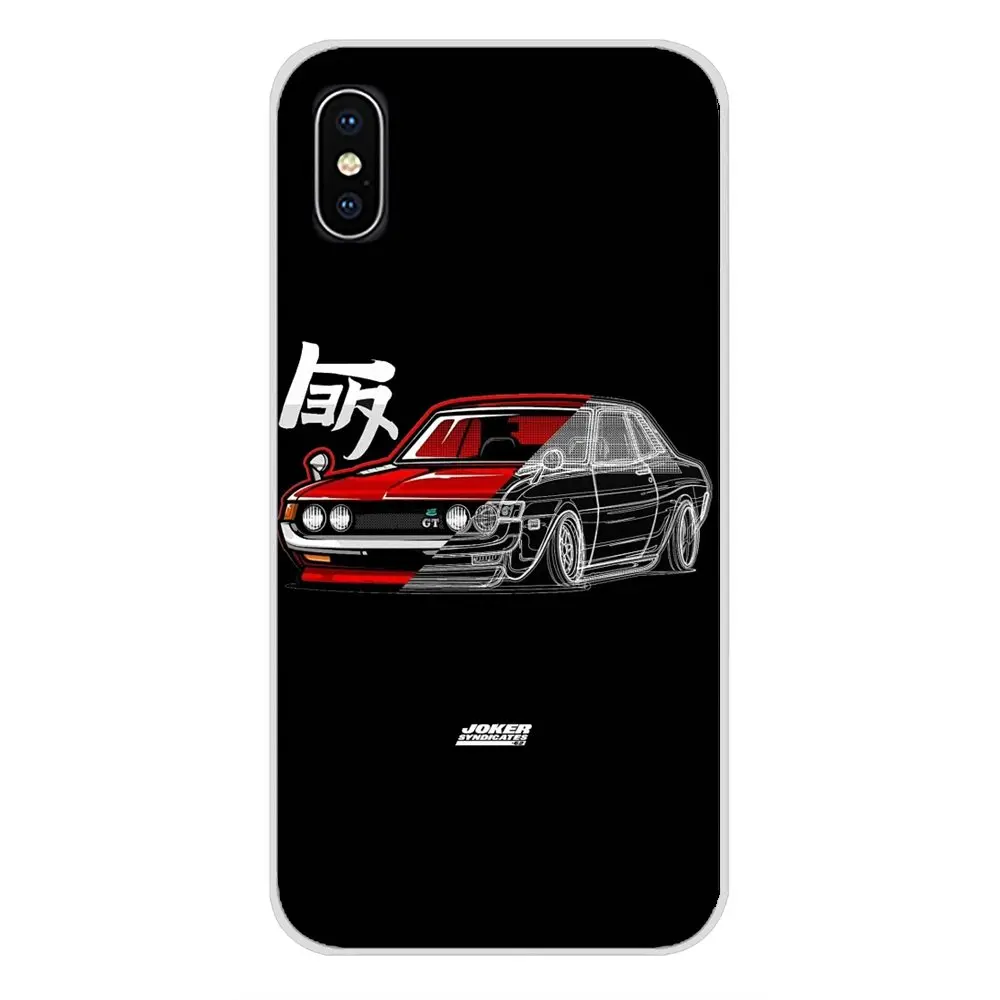 images 5 Для Apple IPhone X XR XS MAX 4 4S 5 5S 5C SE 6 6S 7 8 Plus, ipod touch 5 6 модных рубашек автомобили для дрифта авто аксессуары JDM-сумка для мобильного телефона - Цвет: images 5