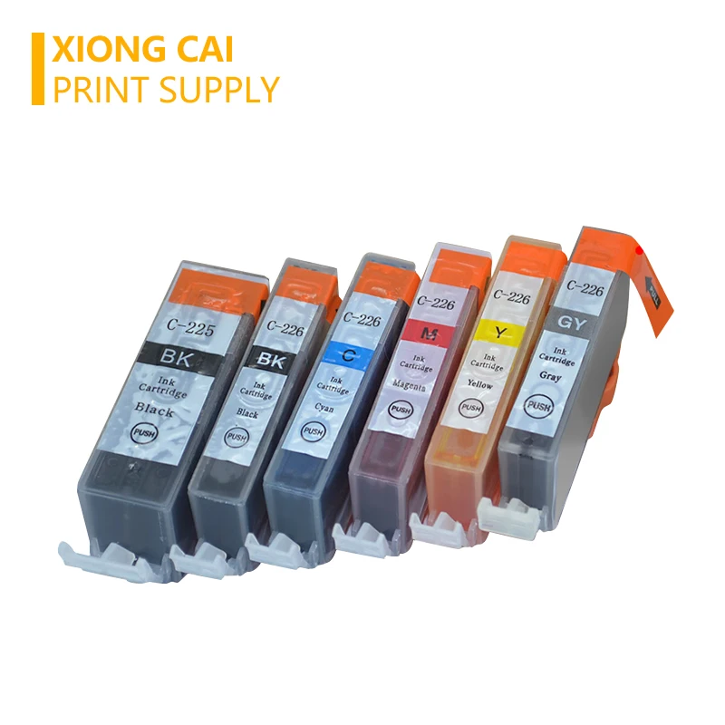 PGI-225 CLI-226 PGI225 совместимый чернильный картридж для принтера Canon принтерам PIXMA MG6120