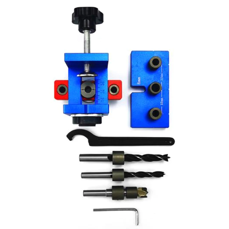 

Деревообрабатывающий сверлильный локатор деревянный дюбель отверстие сверлильный руководство координатно-сверло комплект деревообрабат...
